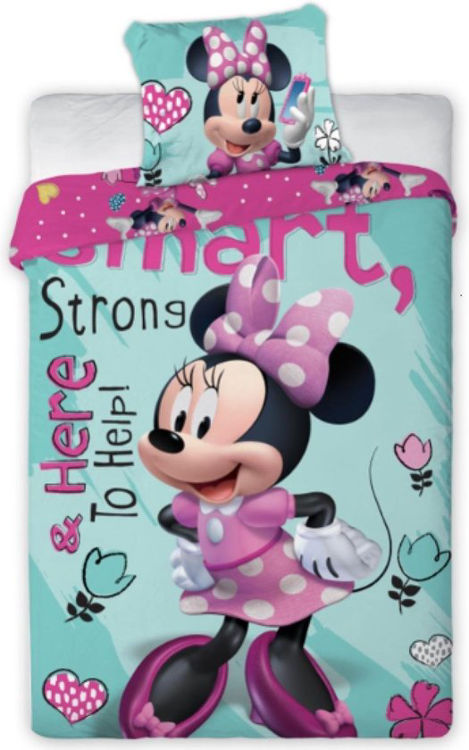 Picture of GOL007 MINNIE DUVET WITH PILLOW CASE 100% POLYESTER